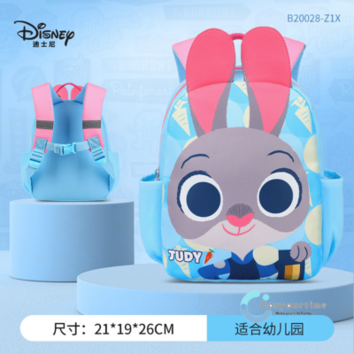 Disney x Zootopia キツネバックパック Zootopia、Zootropolis 2 Nick·Wilde Backpack Judith Schoolbag