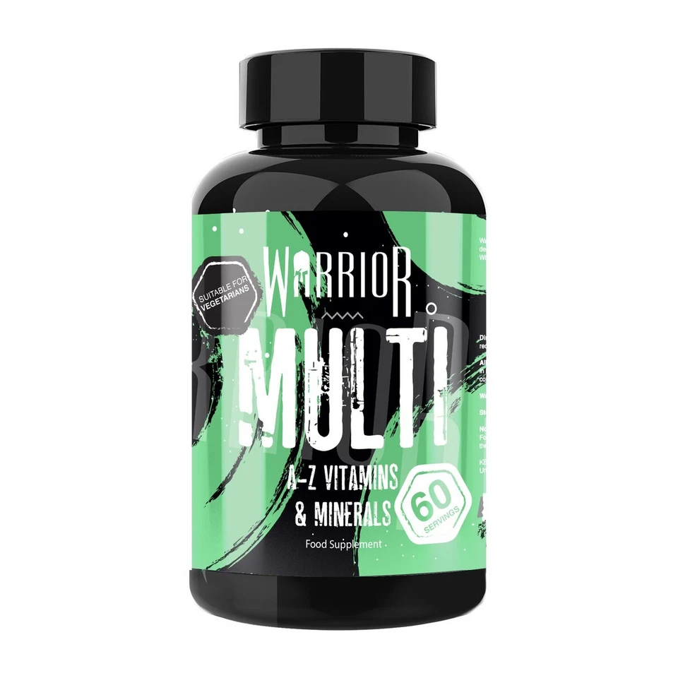 Warrior Essentials Multi Vitamins & Minerals - 60 Tablets For Men And Women