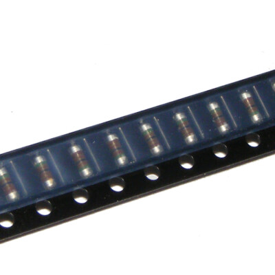 [150pcs] 27ohm 27R 2% 1/4W mini-MELF SMD-0204 Resistor VISHAY