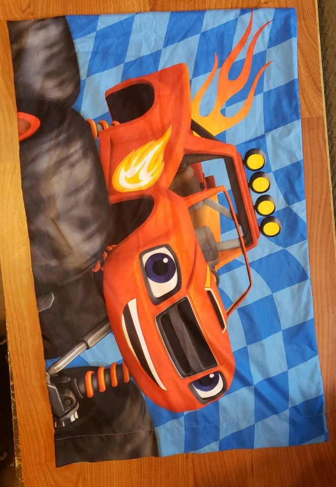 Juego completo de sábanas Jay Franco Nickelodeon Blaze and the machines, tamaño completo Foto 3 de 4