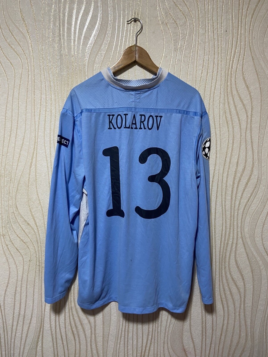 MANCHESTER CITY 2011 2012 HOME SHIRT JERSEY LONG SLEEVE UMBRO sz