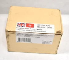 Ceptics US To UK Adapter Ireland Adapter USA To Type G Hong Kong 2 Piece