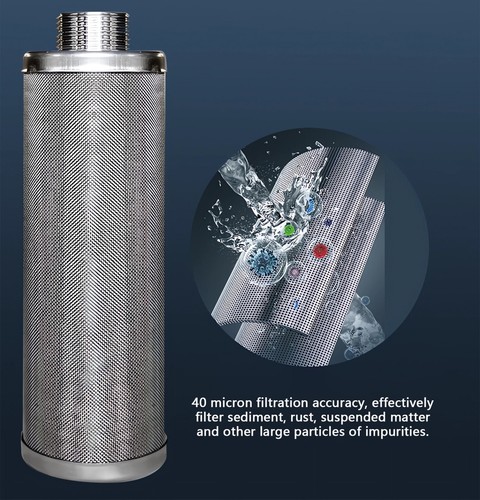 10000L/h Stainless Front Filter Household Water Filtration System 1'' Interface - Picture 18 of 19