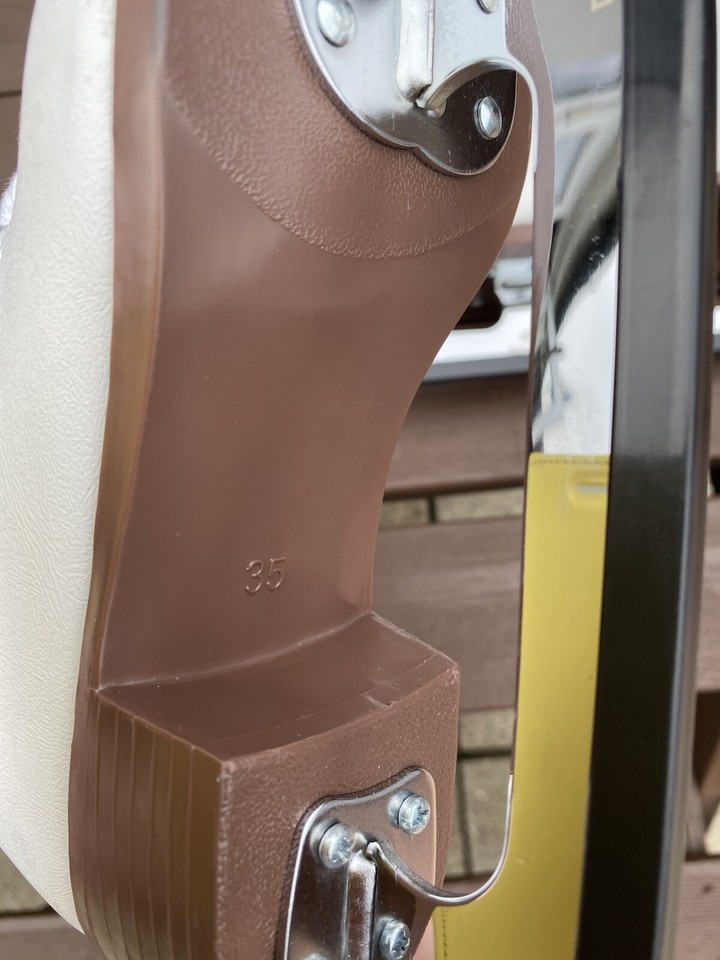 Graf Bolero Ice Skates White Size 35 (3) eBay