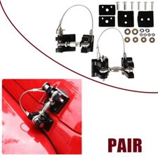 For Jeep Wrangler TJ  Locking Hood Catch Latch Buckle Pins Locking kits