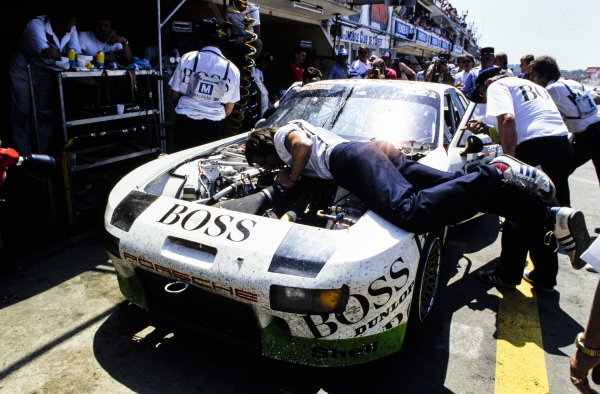 Manfred Schurti Andy Rouse 1981 Porsche 924 Carrera GTR Le Mans Vintage Photo 4