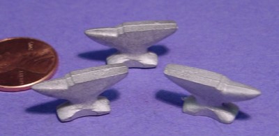 O/On3/On30 LARGE BLACKSMITH ANVILS 1/48 WISEMAN MODEL SERVICES DETAIL PARTS O309