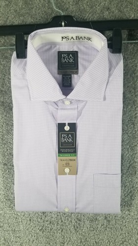Jos A Bank Men Sz 16.5-33 Traveler 