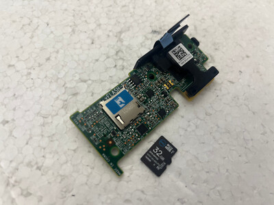 Dell 0RT6JG Dual SD Card Reader Module + 32GB Micro-SD Karte for R440 R640 R740