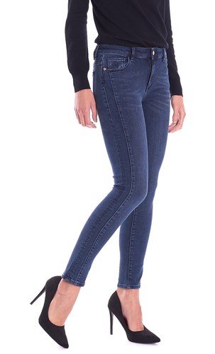 JEANS TRUSSARDI DONNA MODELLO 206 SUPER SKINNY BLU DA DONNA | eBay