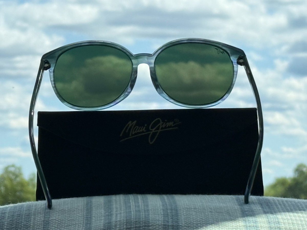 Maui Jim Water Lily MJ 796 55B Aquamarine Frame + Blue 
