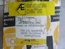 AE Engine Parts 20209/V1 STD Piston (13-C1-3)