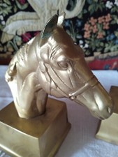 Paire De Serre-livres Cheval – Fer – Style Antique – 24cm – Aubaho – Déco Bibliothèque