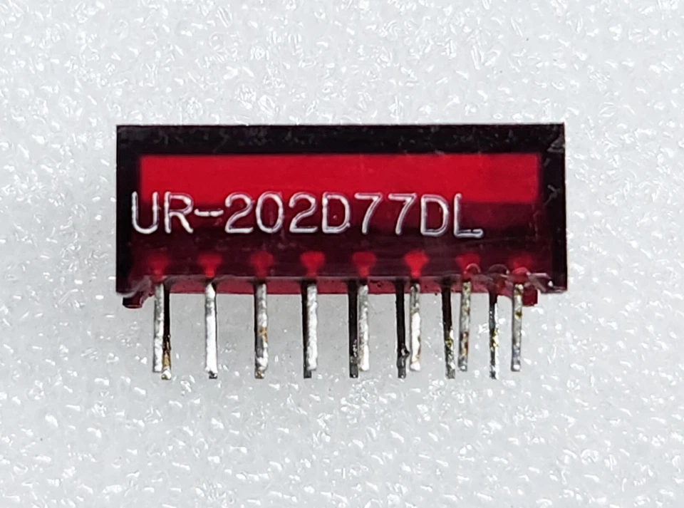 RED OEM Cobra 148GTL Uniden 2 dígitos canal LED lectura CA 16 pines TLR321 Foto 2 de 3