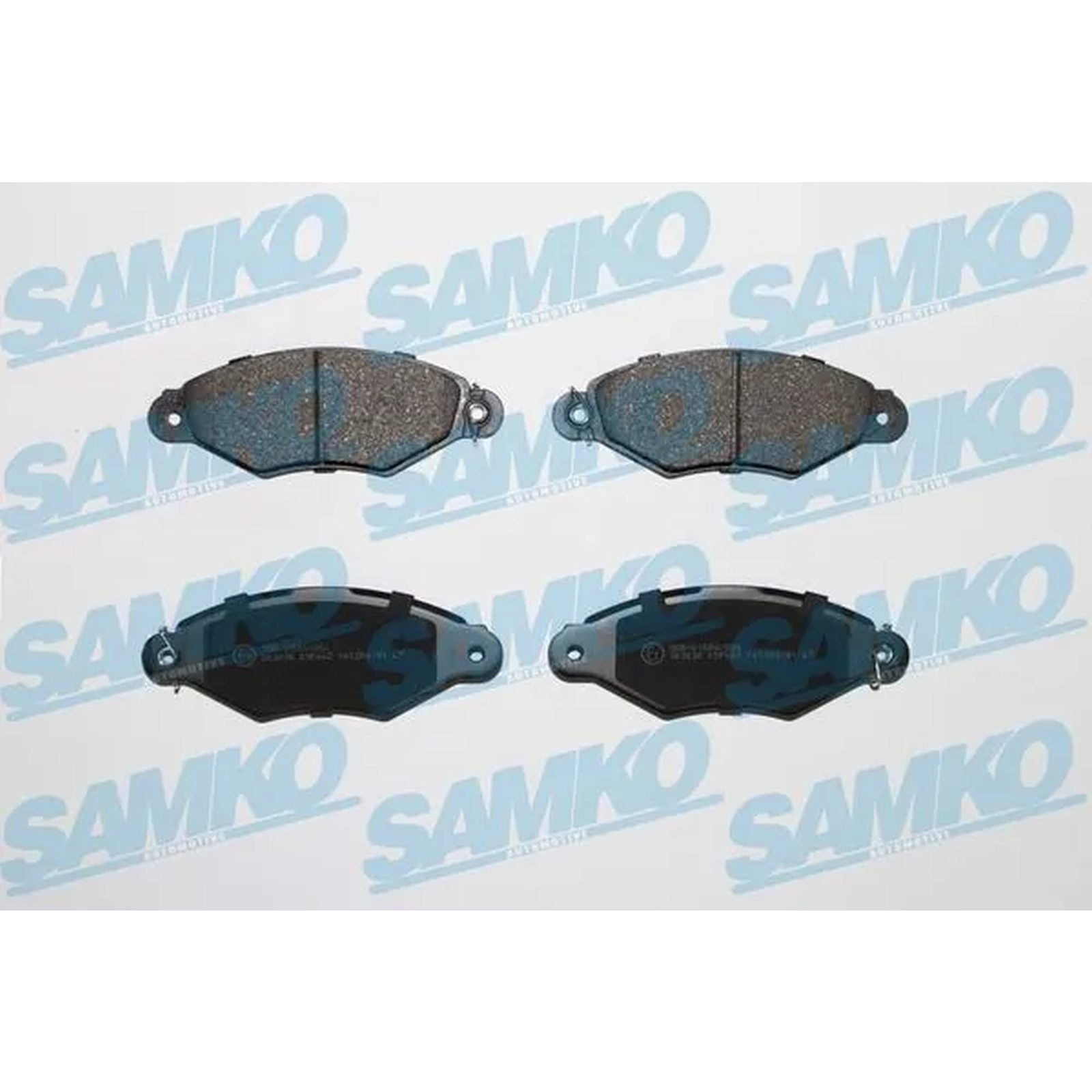 1x ORIGINAL® SAMKO Bremsbelagsatz, Scheibenbremse Vorne für Renault KANGOO
