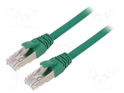 ETHERLINE Cat.6a,S/FTP Patch cord RJ45-Stecker,beiderseitig