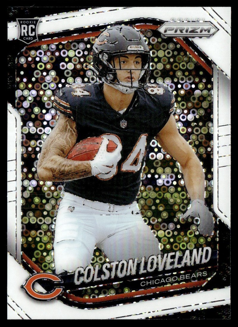 2025 Panini Prizm White Disco Colston Loveland RC #319