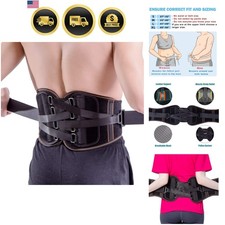 Lower Back Brace Pain Relief with Pulley System - Lumbar Support Belt for Wom...