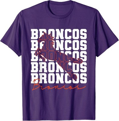 Vintage Broncos Inspirational Athletic Design Fun Unisex T-Shirt