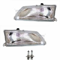 Scheinwerfer Set Rechts & Links H4 FüR Peugeot 106 I 1A 1C Inkl. Osram Lampen