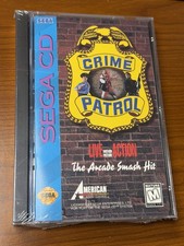 Crime Patrol Sega CD 1993 SEALED American Laser Games Brand New Rare