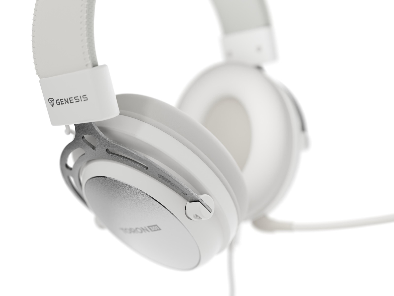 GENESIS Toron 301 Headset Wired Head-band Gaming White