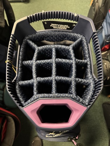 Borsa carrello diva donna Sun Mountain Golf nuova blu navy/marina/fiore - Foto 6 di 6