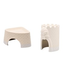 Reptile Hideout Cave Ornament Portable Landscape Accessories Decorative