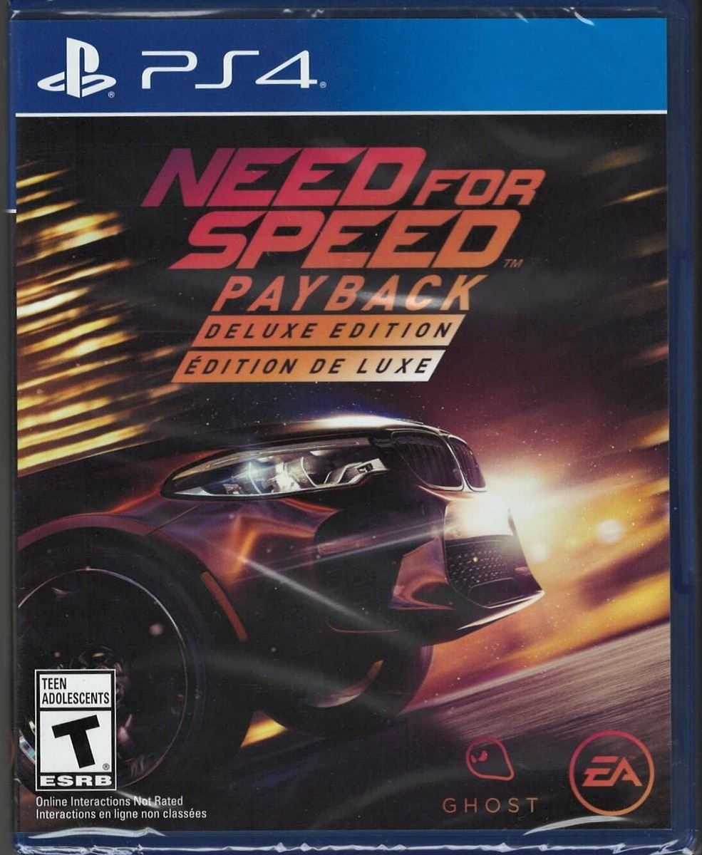 (未使用･未開封品)　ニード・フォー・スピード ペイバック - PS4 wyeba8q Need for Speed Payback: Deluxe Edition (Sony PlayStation 4, 2017
