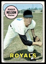 1969 Topps Roger Nelson -- Kansas City Royals #279