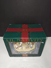 Maisto Animated Musical Lil Nativity Plastic Holiday Christmas Figures 1997