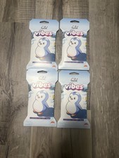 Pudgy Penguins Series 3 Vibes TCG Booster Pack + Promo New Sealed Lot of 4