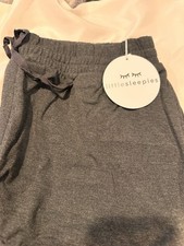 Little Sleepies Men s Pajama Pants XXL Bamboo Heather Black Cozy Lounge NWTS