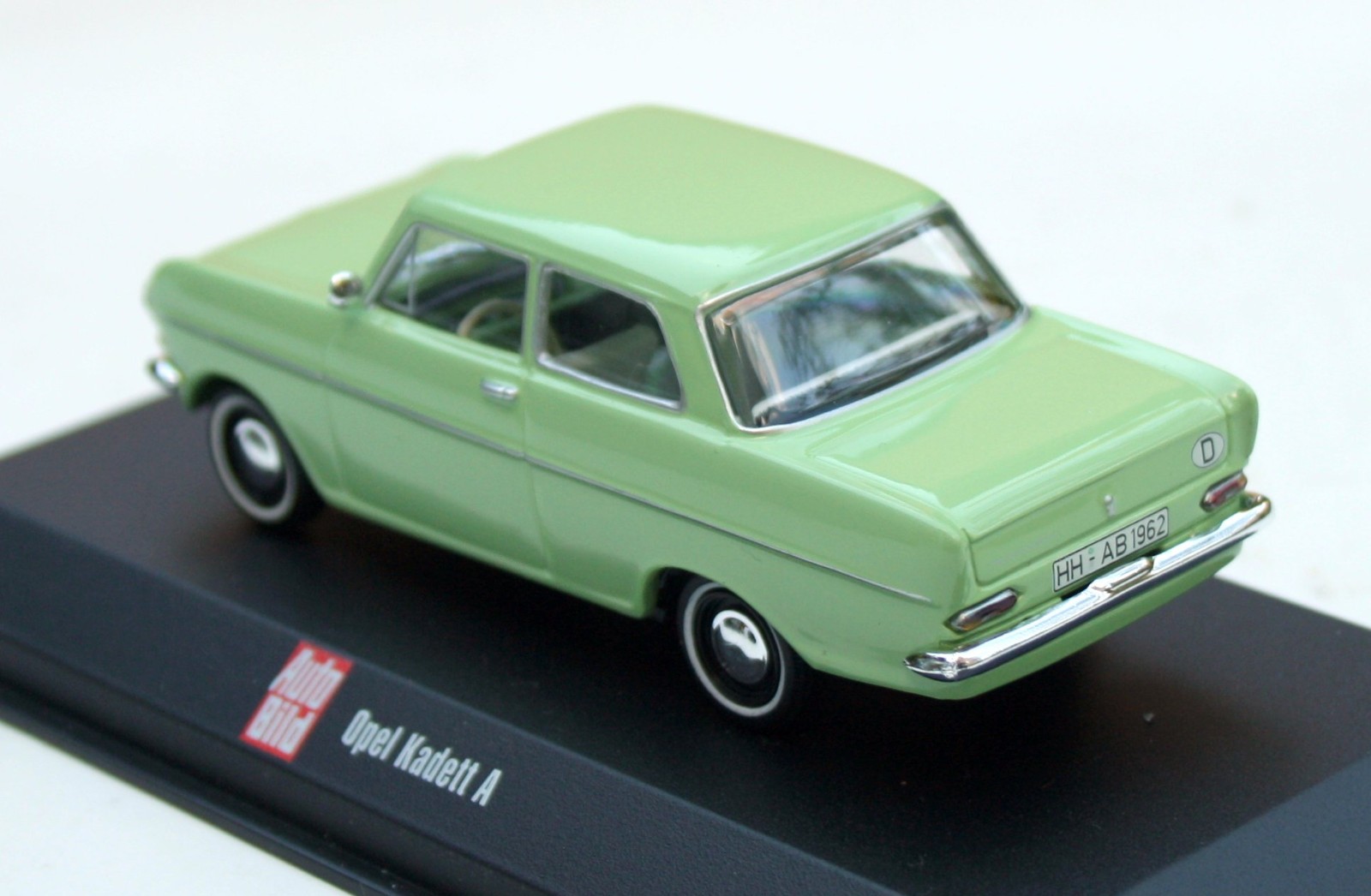 Opel Kadett A Berlina 1962-1965 Hellgrün Minichamps 1:43 Modello Diecast foto 2