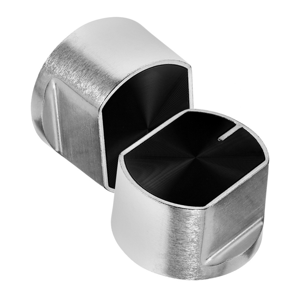 2 Pcs Zinc Alloy Gas Stove Knobs Replacement Burner Control Cooking Knobs