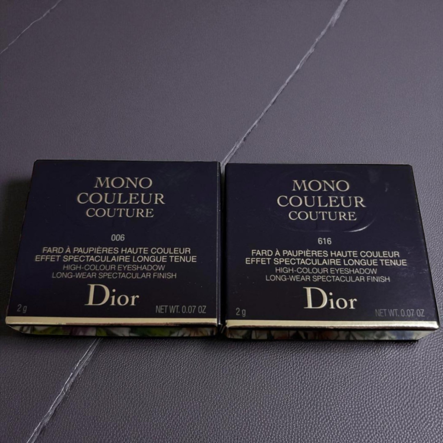 Dior Monocle Couture Eyeshadow 2PCS 006 616  Unused