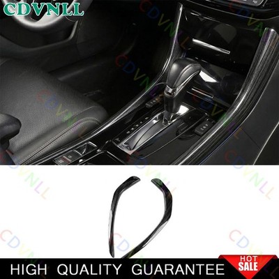 For Honda Accord 9TH 13-2017 Black Wood Console Gear Shift Both Side Cover Trim