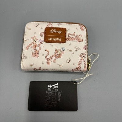Loungefly Disney Winnie The Pooh Tigger Butterfly Mini Zipper Wallet NEW