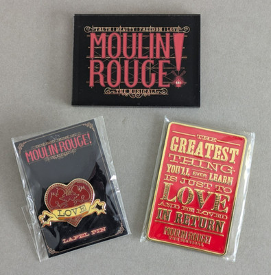 Moulin Rouge! The Musical - West End / London Theatre - Magnets & Pin