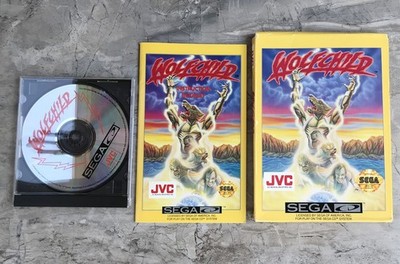Wolfchild Sega CD 1993 Complete CIB *Mint Disc* with Cardboard Box and Manual