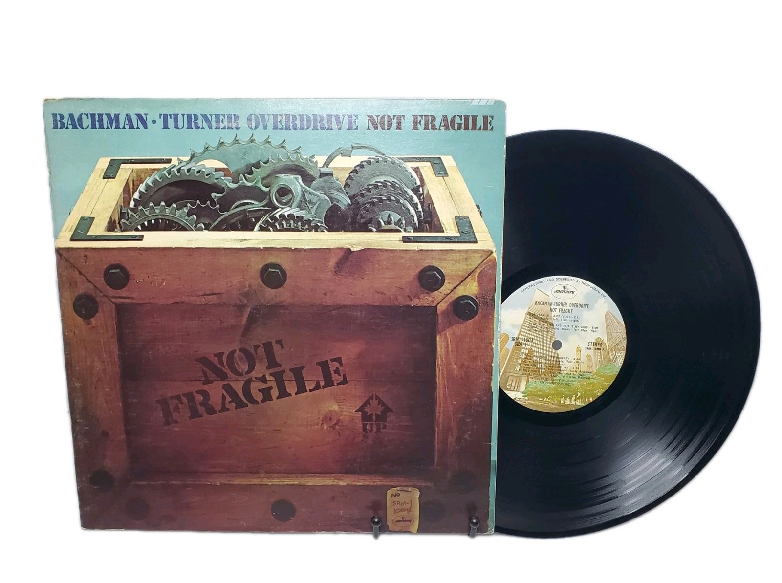 Bachman-Turner Overdrive - Not Fragile (1974) Vinyl Record Album ~1st Press~ VG+
