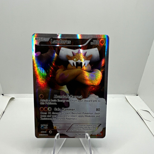 The Pokémon Company Pokémon TCG Landorus BW43 Black & White Promo Holo HP 110