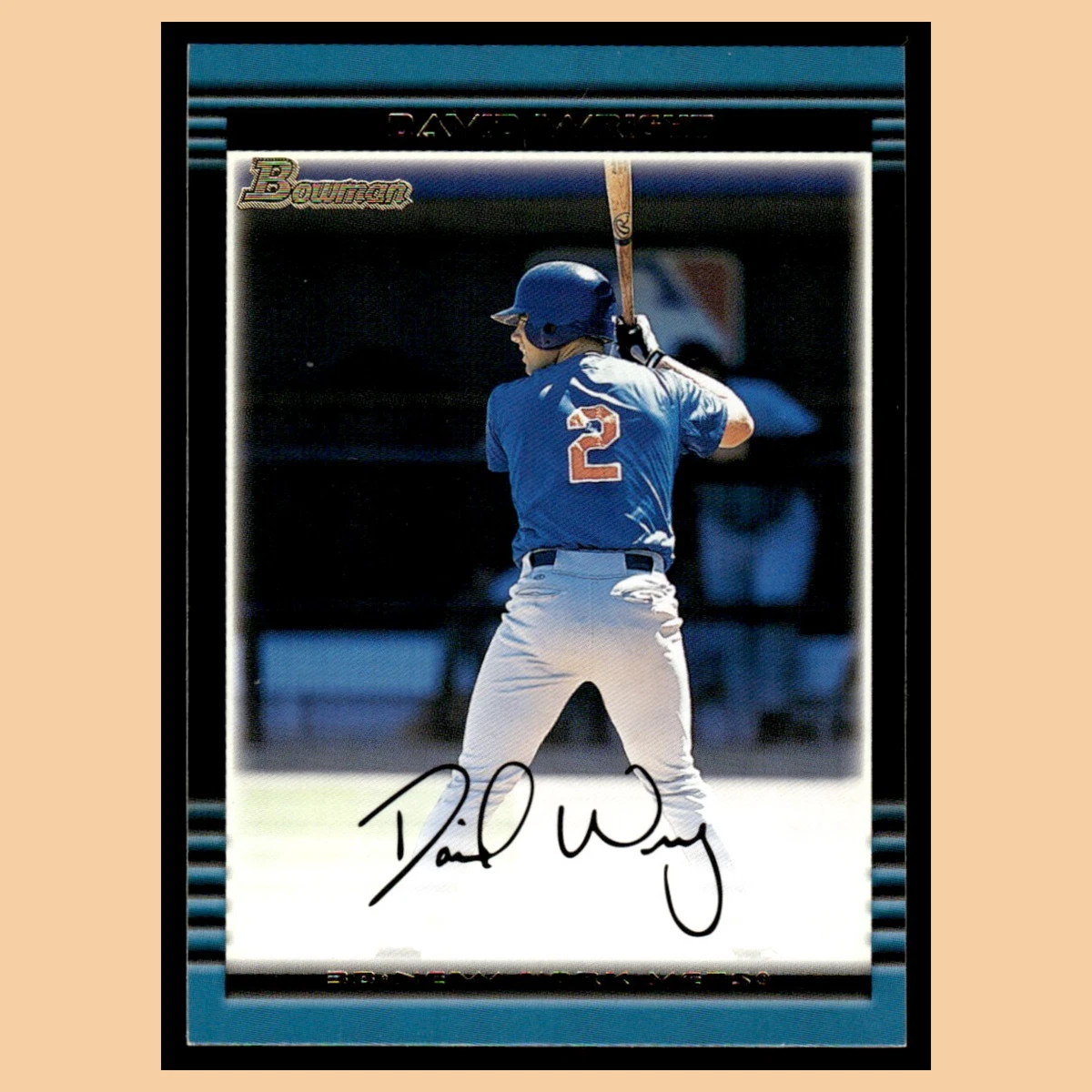 Bowman David Wright Rookie Baseball Sports Trading Cards 