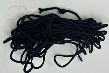 Black Braided Utility Craft Cord Rope Paracord Style Multi-Purpose 14 Yards