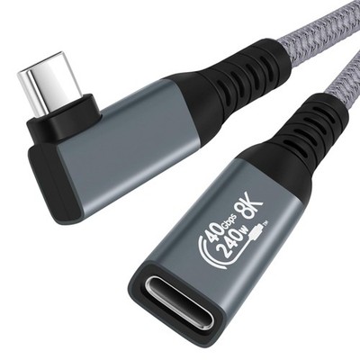 Extension Cable 40Gbps USB 4 Male to Female 0.65FT Thunderbolt 3/4