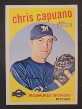 2008 Topps Heritage Chris Capuano #377
