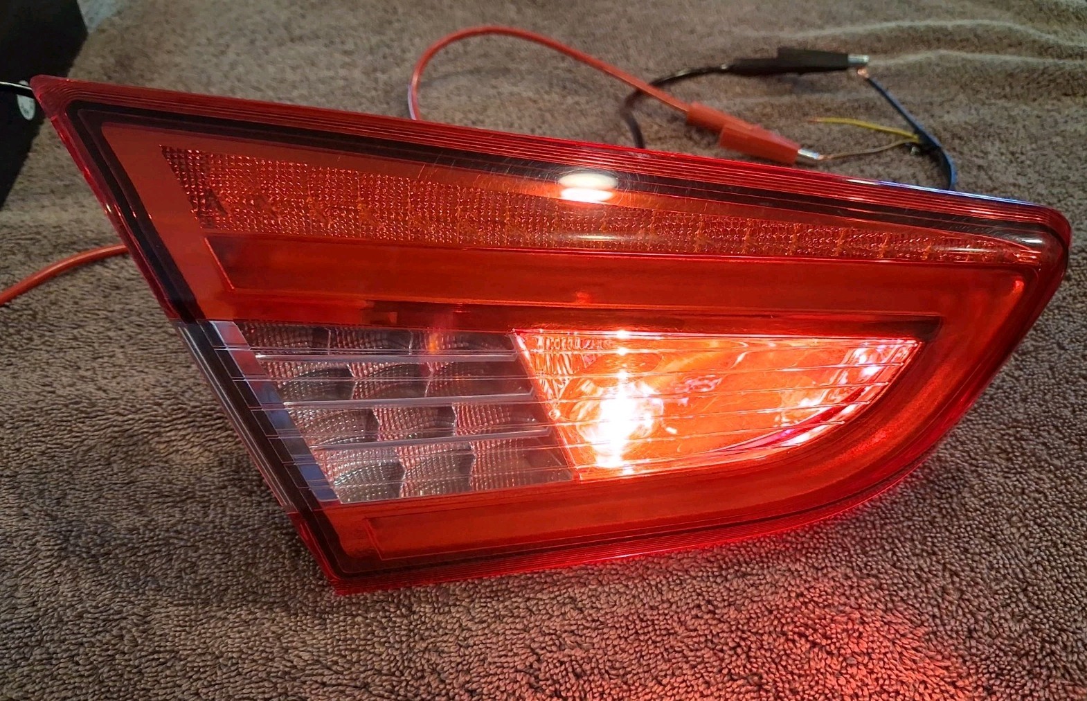 2014-20 Maserati Ghibli Inner Tail Light Driver LH Left OEM 6700046820 w/Pigtail