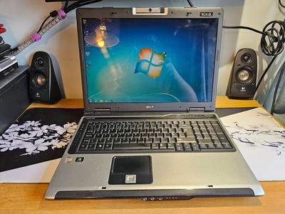 17'' Acer Aspire 9302AWSMi Turion MK-38 Vintage Retro Legacy Windows 7 Laptop