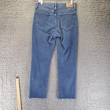 Levis Jeans Womens Size 29 Blue 724 High Rise Straight Denim Classic