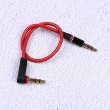 3.5mm Short 20cm Jack to Jack Aux Cable Male to Male Stereo Audio Cables Cord  iy